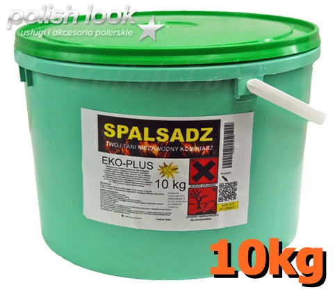 10kg ORYGINALNY SPALSADZ DO SADZY PIECA KOMINA Marka Polish Look