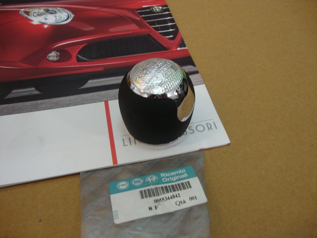 55344848 - ALFA ROMEO MITO РУЧКА ПЕРЕКЛЮЧЕНИЯ ПЕРЕДАЧ КОЖА CHRO 848