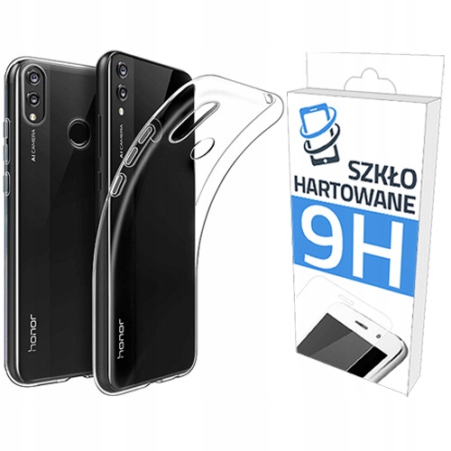 

Etui Slim Case+szkło Hartowane do Huawei Honor 8X