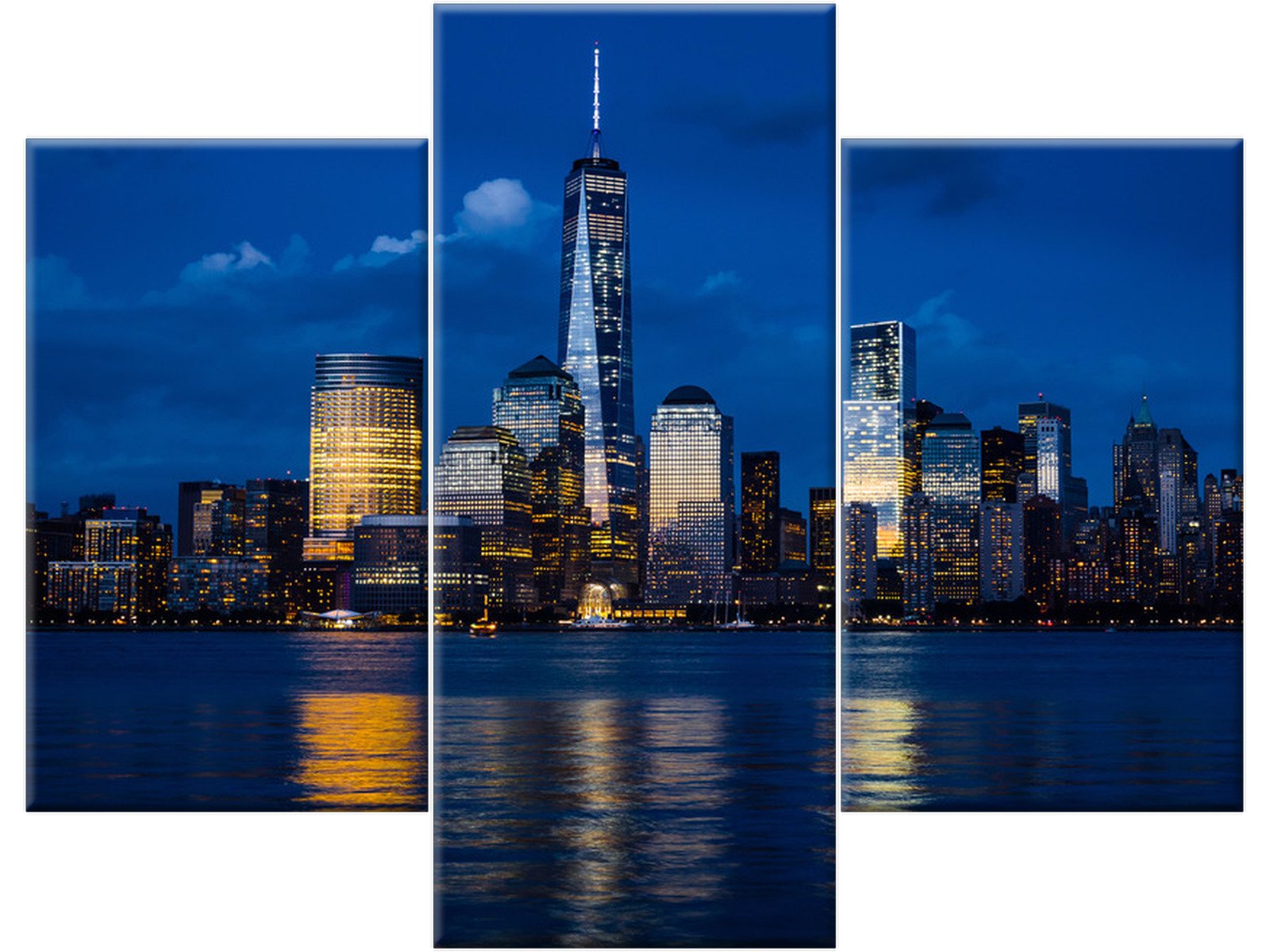 

Nowy Jork York Miasto 90x70 Panorama Obraz Tryptyk