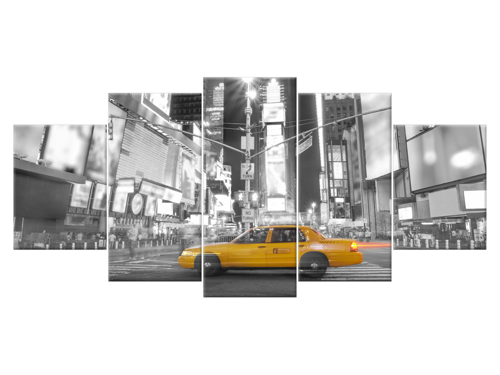 

Obraz Taxi in New York Miasto 150x70 1194A_5B