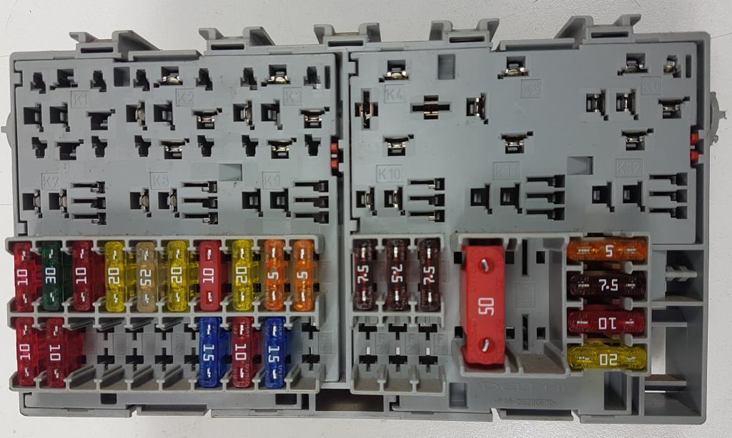 Блок предохранителей лада калина 1 седан схема и местонахождение