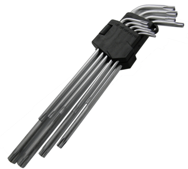 

Zestaw Kluczy Pin Torx H Tr 9 Szt 10-50 Tamperprof