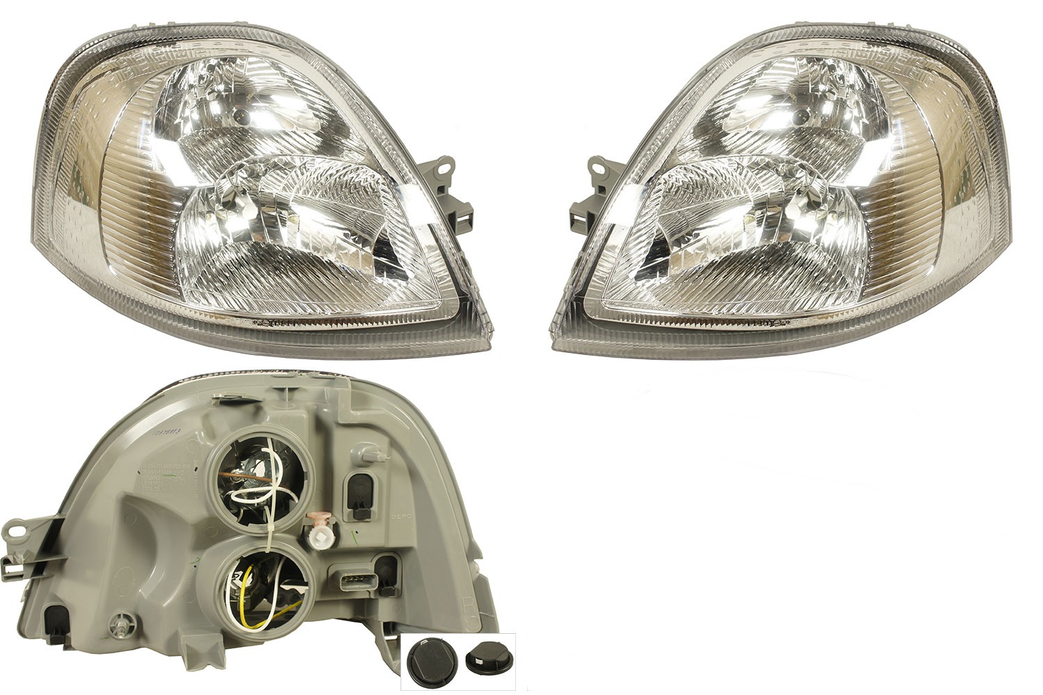 ФАРА ПЕРЕДНЯЯ ЛЕВА MASTER MOVANO H1/H7 2003-2010 20-1268-05-2 НОВОЕ TYC