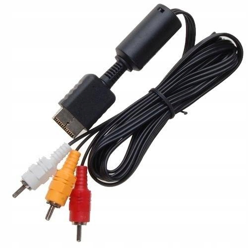 ADAPTER AV 3x CHINCH DO PS2 PS3 Producent Aptel