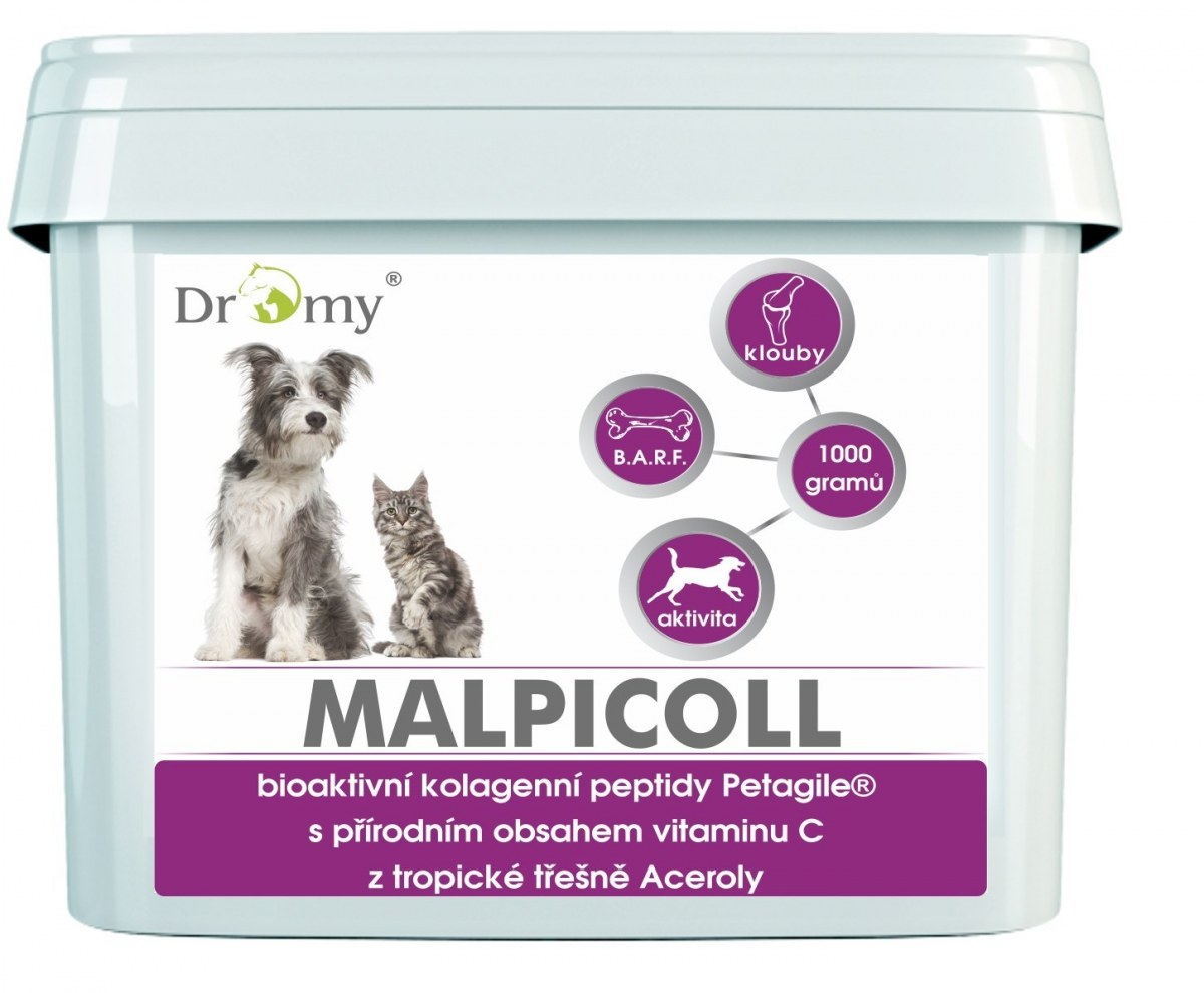 Dromy Malpicoll 1kg kolagen+acerola na stawy kotów