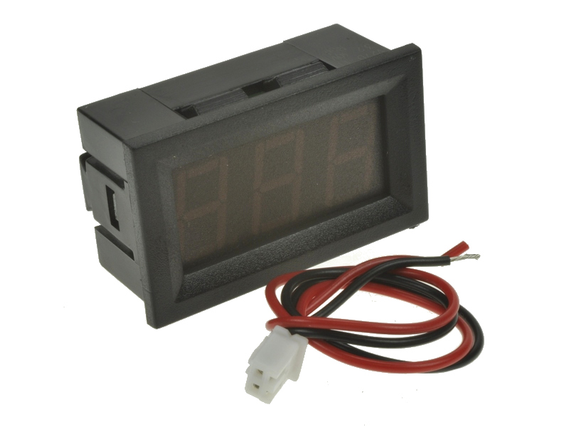 

Woltomierz panelowy Led 3-30V Niebieski BTE-034