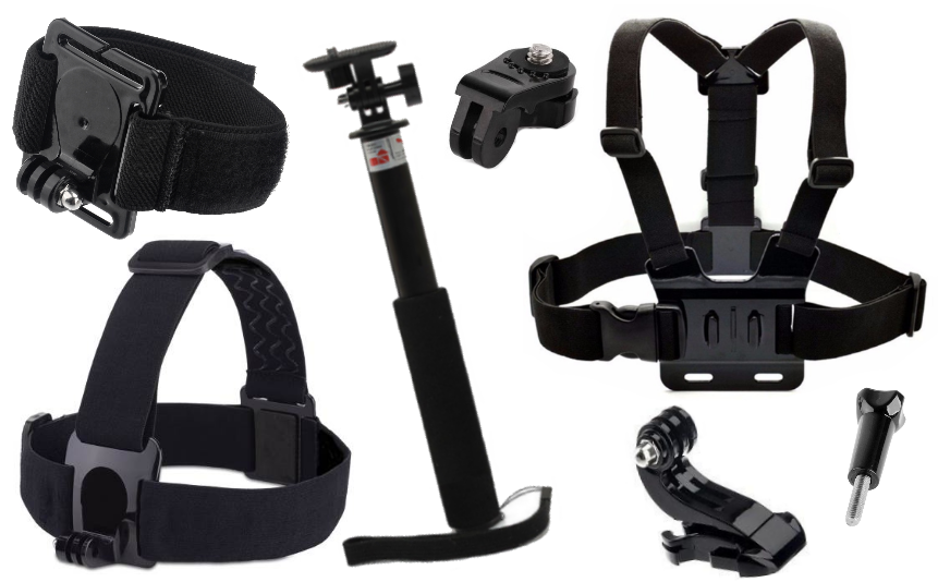 

Zestaw Snowboard szelki kask monopod do Xiaomi Yi