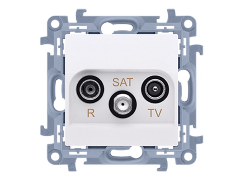 

Kontakt Simon 10 Gniazdo Antenowe R-tv-sat Końcowe