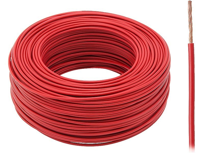 

Przewód Lgy 1 Żyła 0.50 MM Czerwony 3 Metry