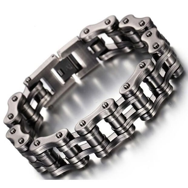 

Unikalna Anodowana Bransoleta Bike Chain 16 MM