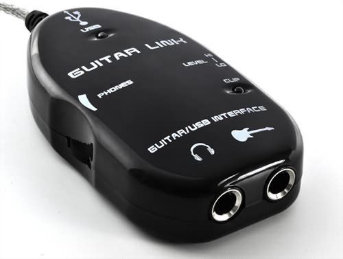Guitarové rozhranie pre USB pre PC Jack 6.3mm Guitar