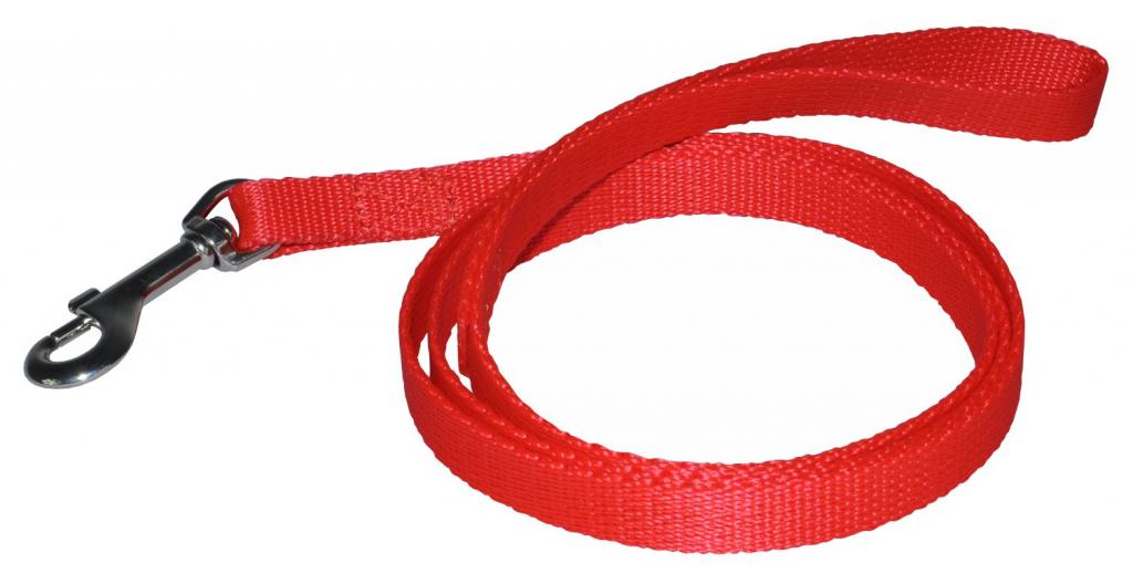

Smycz Taśmowa 1,0x130 cm Czerwona