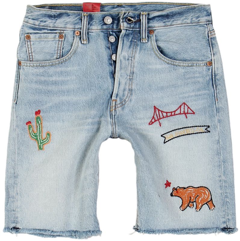 

Levis 501 Ct 0003 Krótkie Jeansowe Spodenki W28