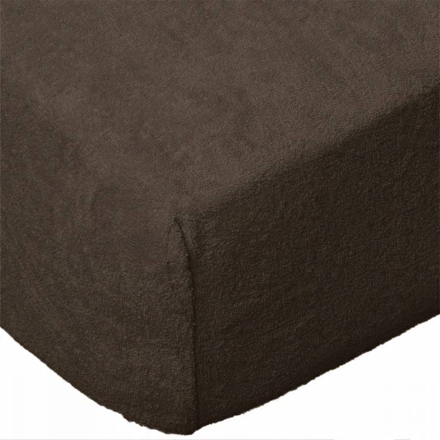 

Prześcieradło Frotte 140x200 wz. szary
