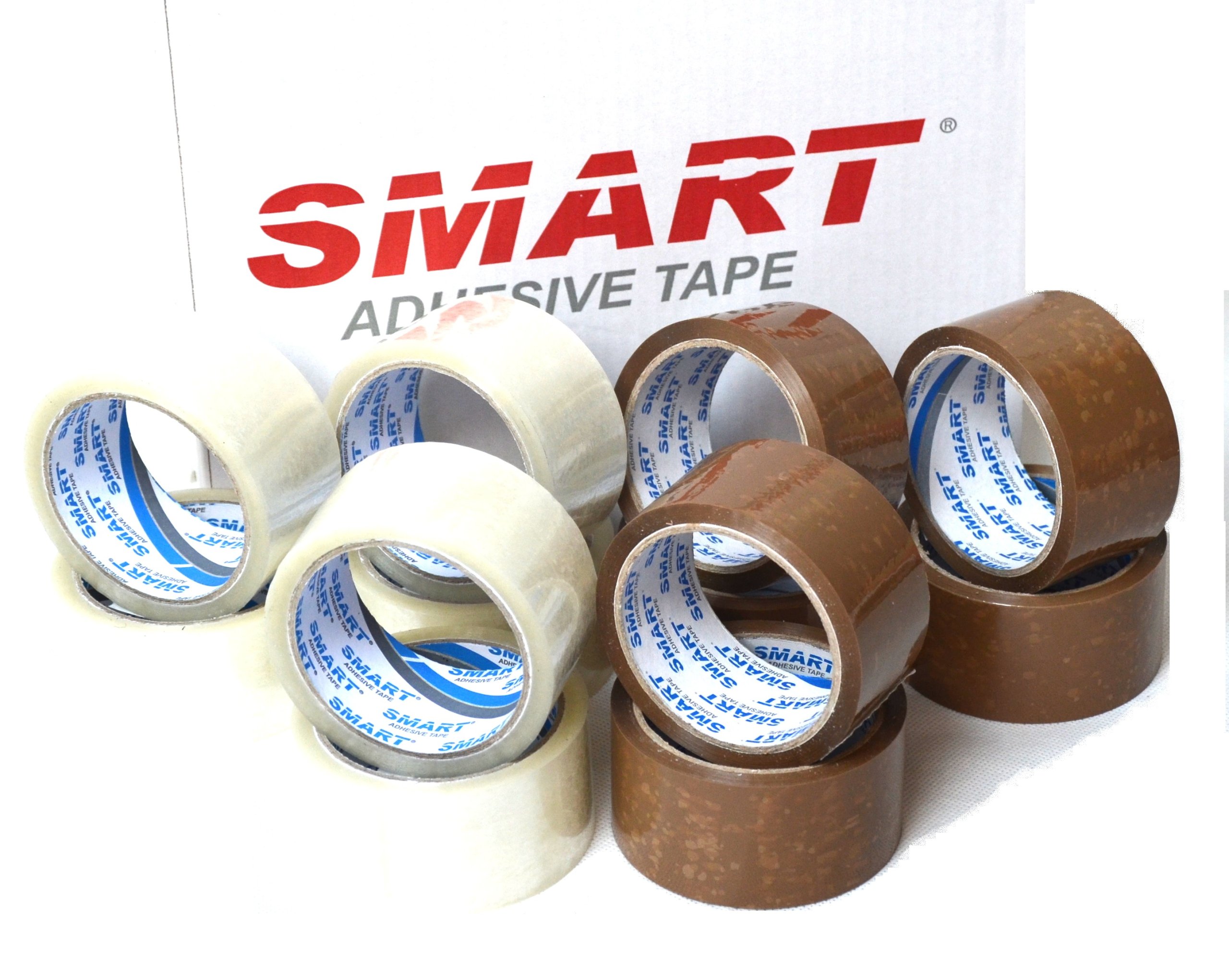 TAŚMA PAKOWA 48/66y KLEJĄCA TRANSPARENT SMART Marka Smart