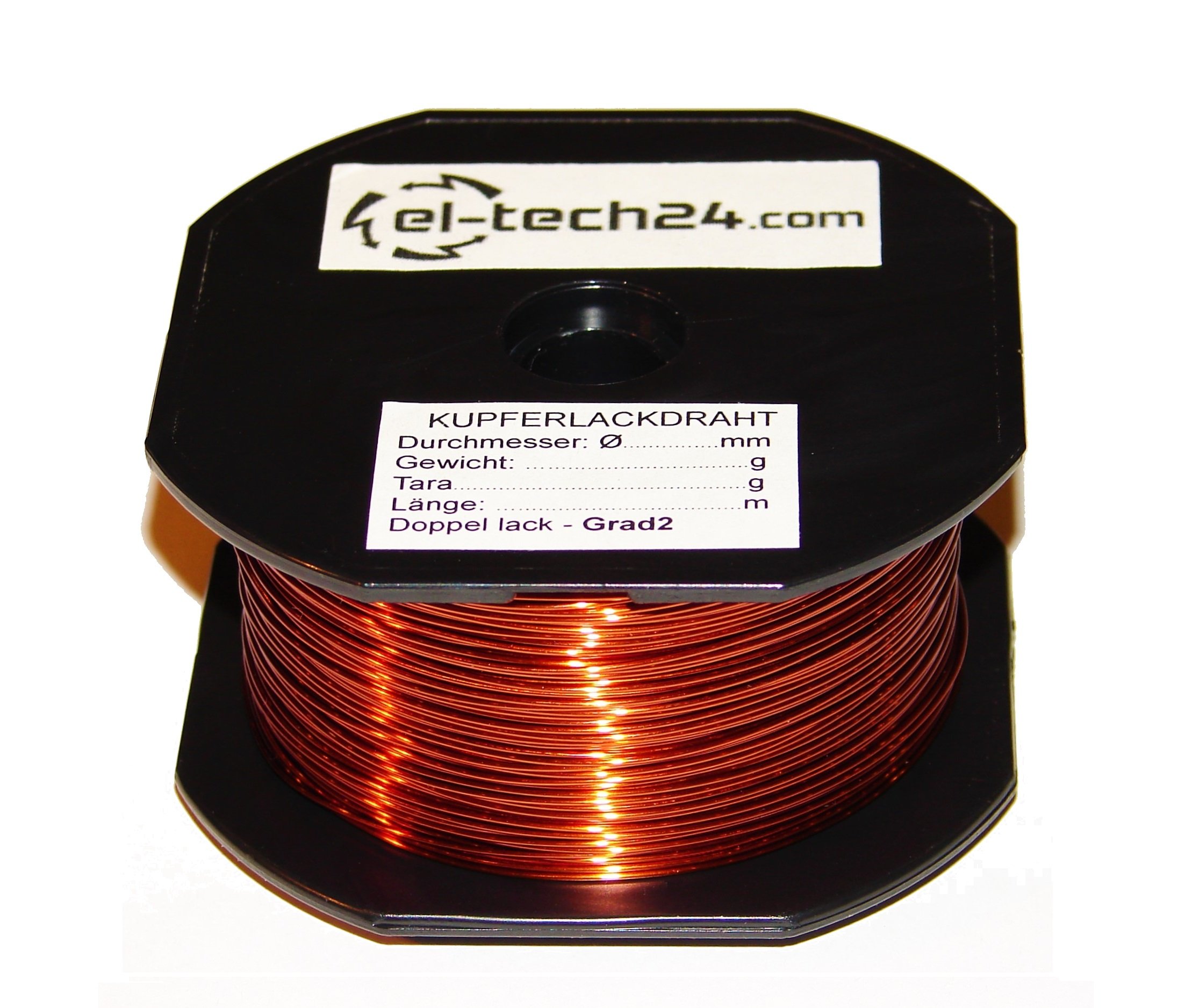 

Drut Nawojowy miedziany DN2E 0.30mm - 500g - 785m