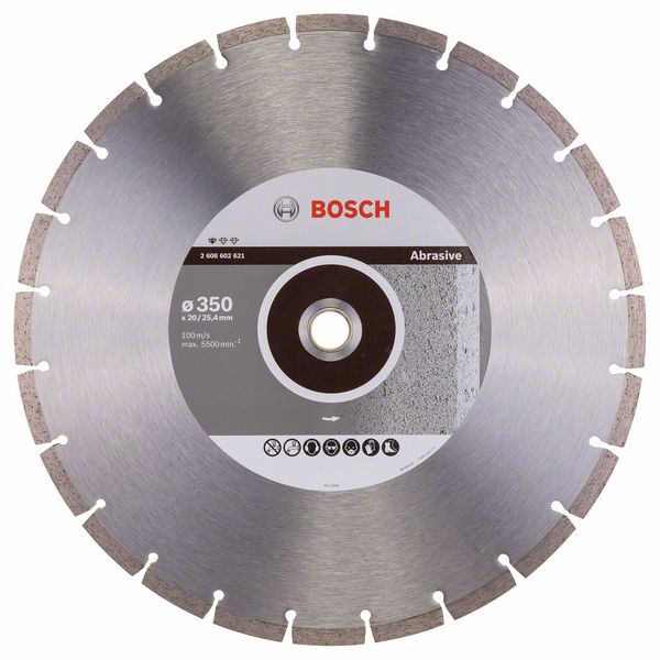 

Bosch Tarcza Diamentowa 350/25,4/20mm Beton Świeży