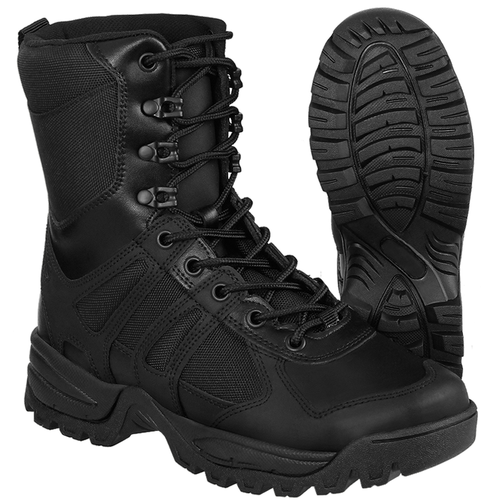 Vojenské Taktické Boty Ochrana Security Mil-tec Combat Gen.II Černé 43