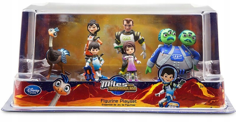 DISNEY MILES Z PRZYSZŁOŚCI ZESTAW 6 FIGUREK