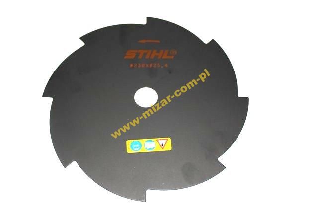 

Tarcza Tnąca 8Z 230mm 25,4mm Stihl Oryginalna Fv