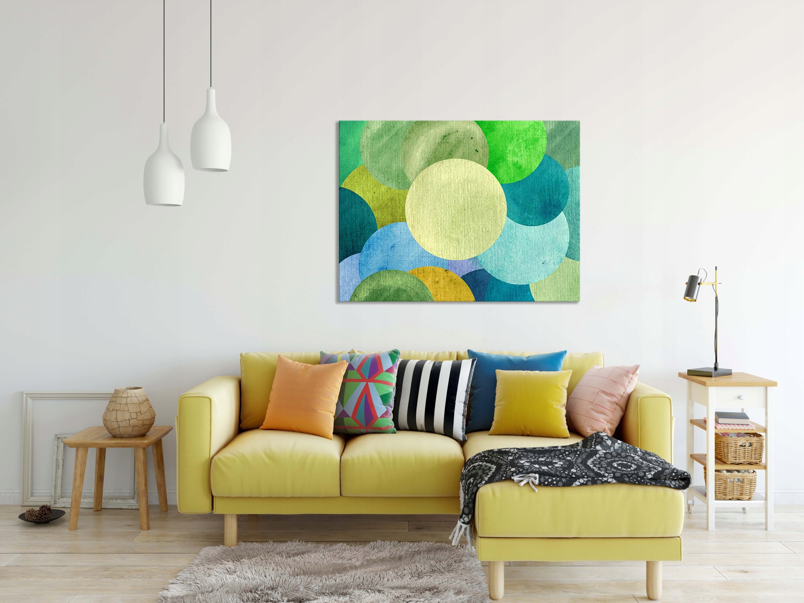 OBRAZ na płótnie ABSTRAKCJA 105693807 120x80 WZORY Wysokość produktu 80 cm