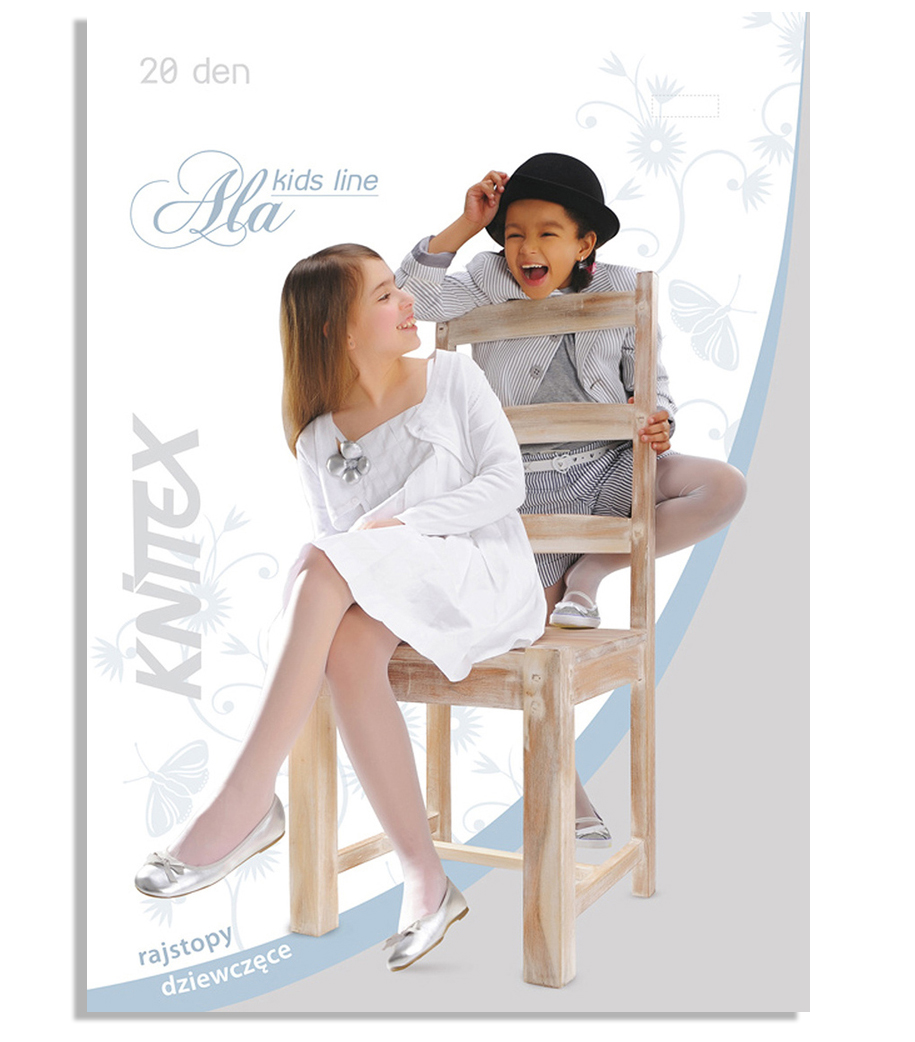 

Knittex rajstopki Ala 20 den Lycra kolory# 128-134