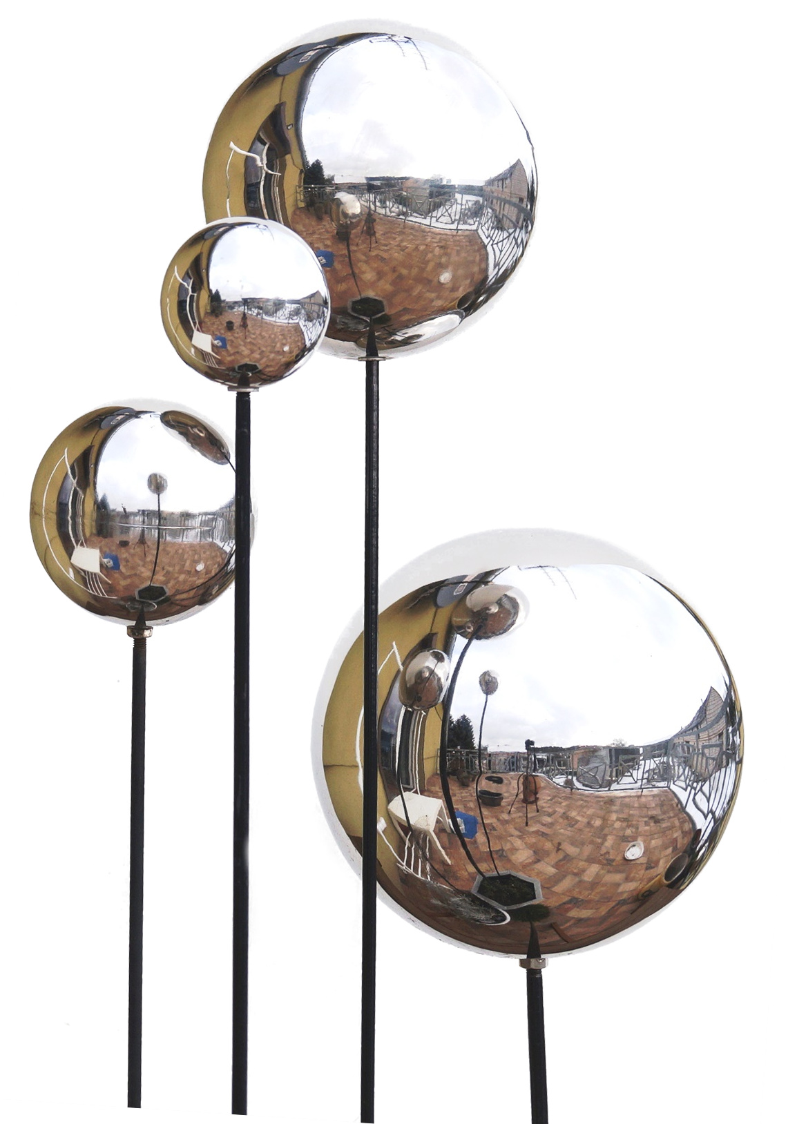 komplet kul na piku 4 sztuki