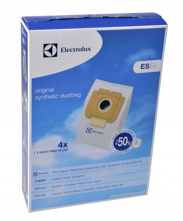 

Worki ES51 E51 odkurzacza Electrolux Aeg Xio Ingen