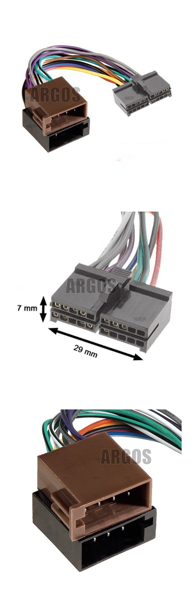 ZŁĄCZE ISO PROLOGY AEG 530 CMDCLATRONIC NAKAMICHI Kod producenta kaeg/prology