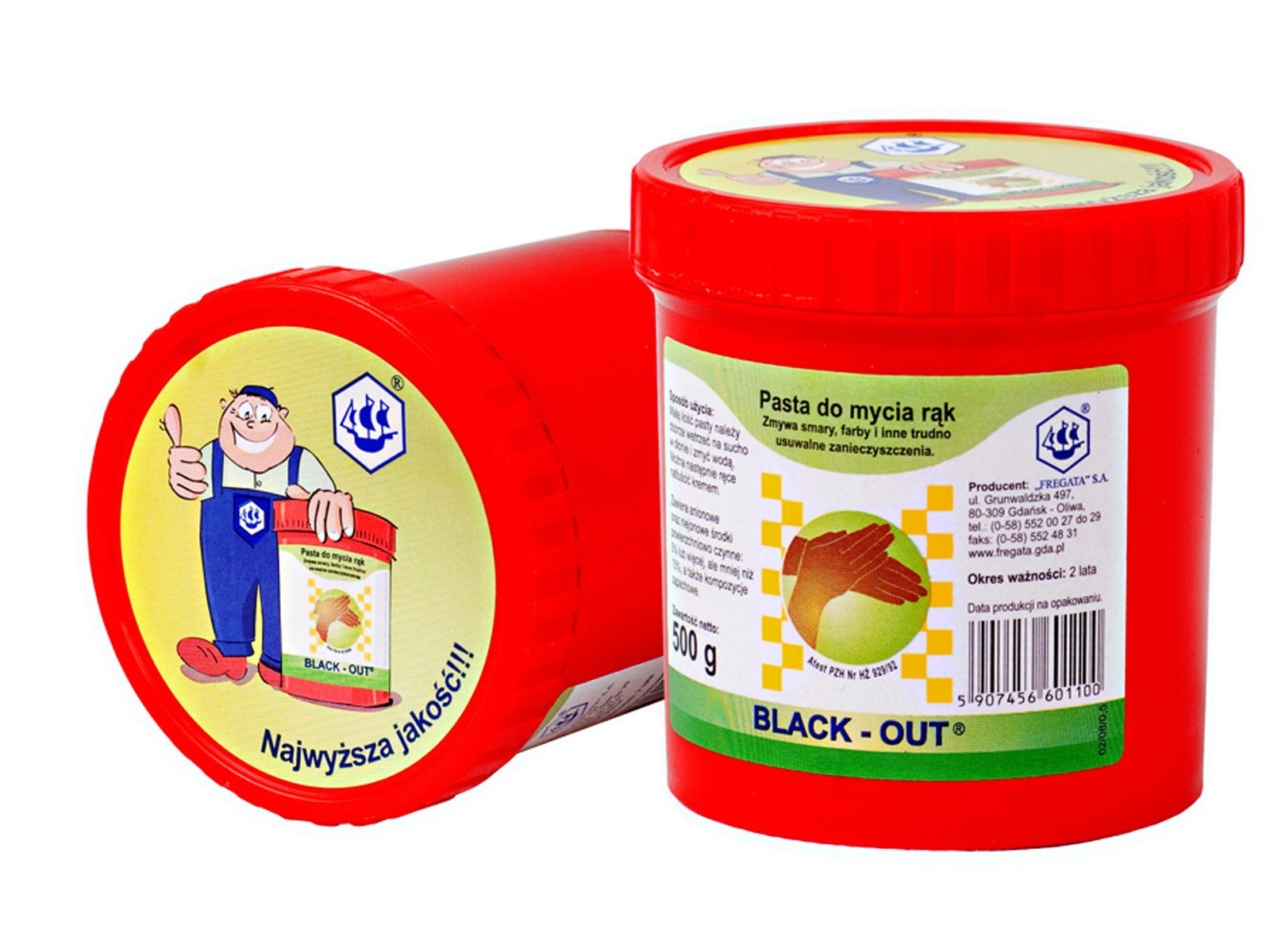 

Black Out Pasta Bhp Do Mycia Rąk 500g