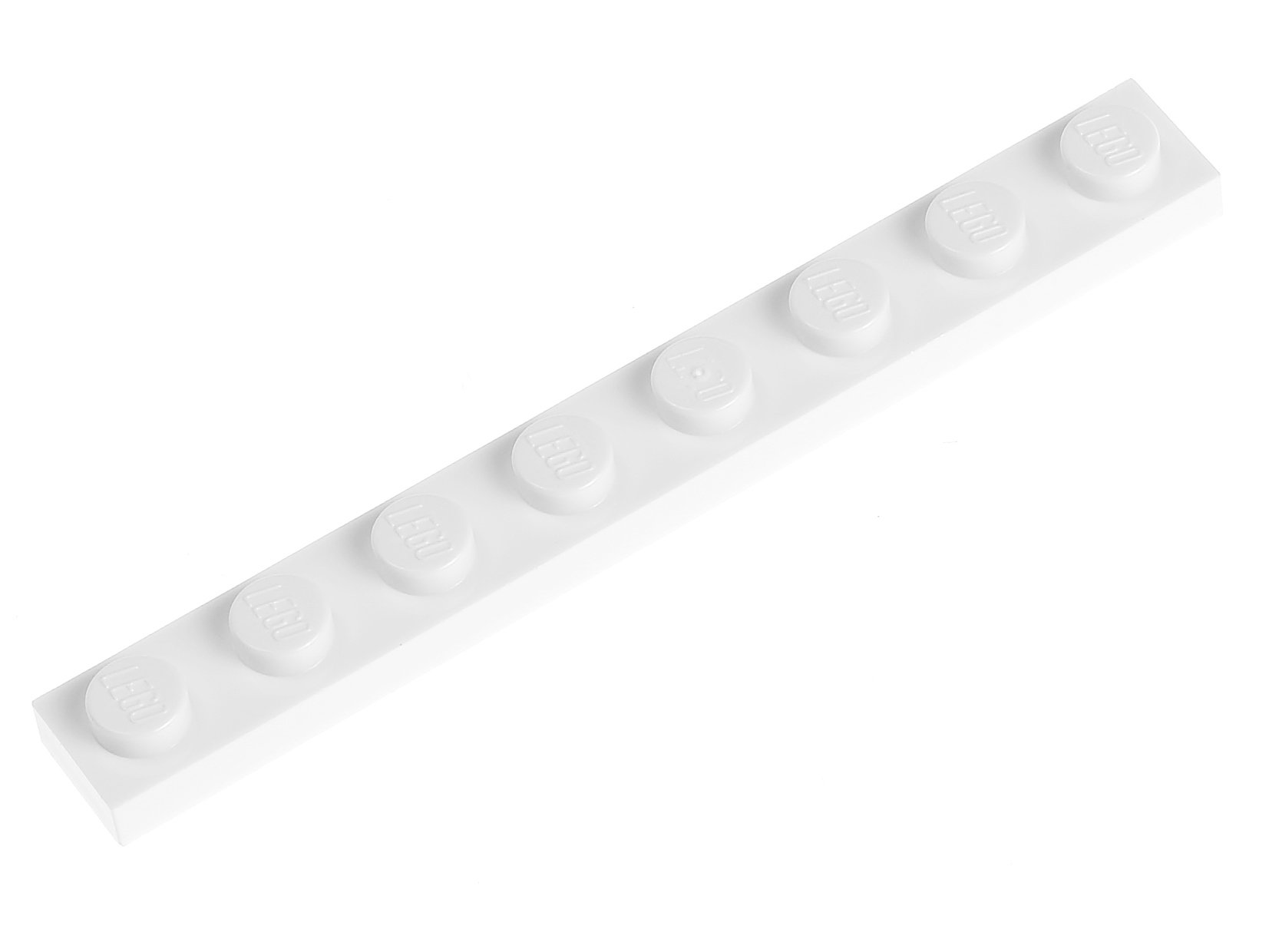 

Lego Płytka zwykła 1x8 3460 biała