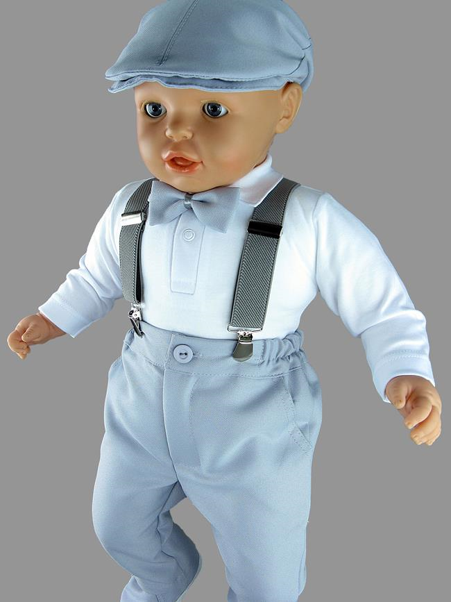 UBRANKO DO CHRZTU DLA CHŁOPCA KOMPLET - ROZMIAR 68 Rozmiar 68