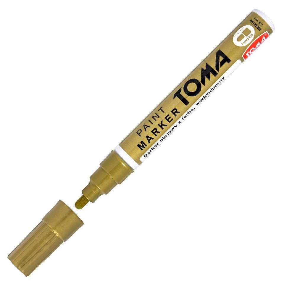 МАРКЕР МАСЛЯНЫЙ ТОМА-440 ЗОЛОТОЙ для надгробий