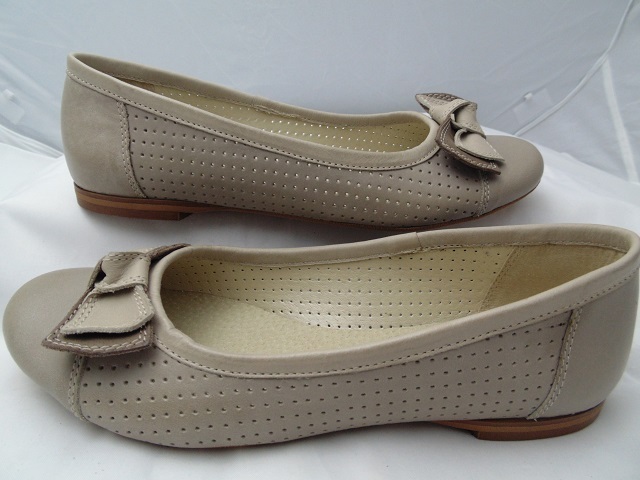 Krisbal 171 l balerínky Polské béžové 36 Kůže Nat