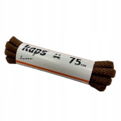 

Sznurówki Sznurowadła okrągłe 75 cm Brązowe