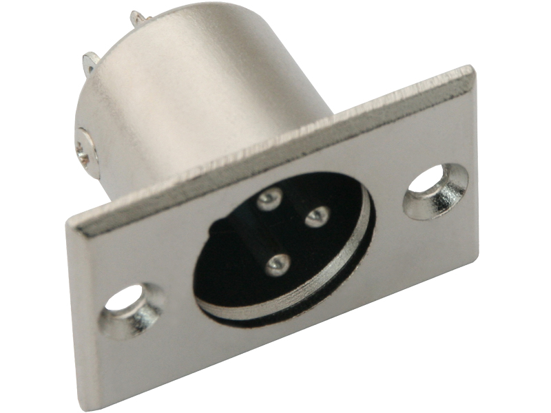 

Wtyk mikrofonowy Xlr canon 3pin montaż (1194)