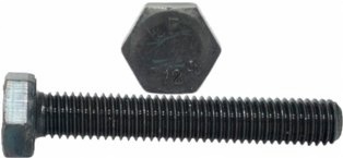 

M16x35 Śruby łeb 6-kątny 12.9 czarne Din 933 1szt.