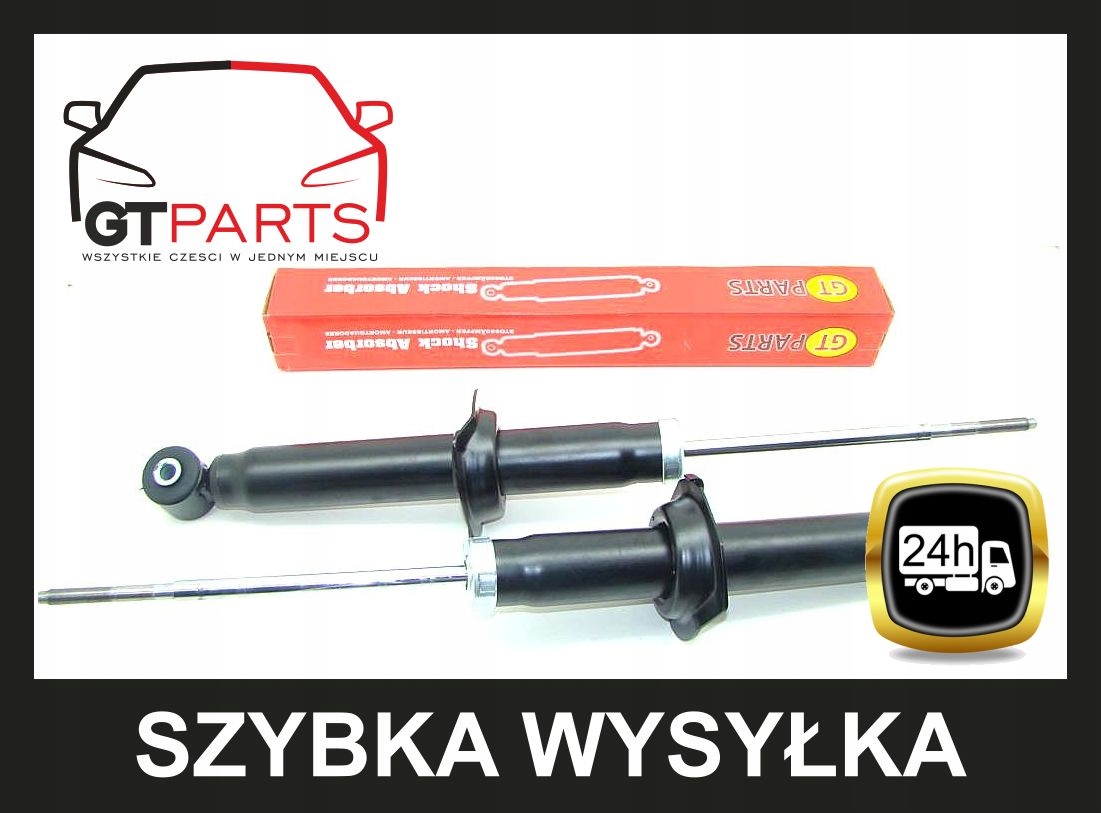 = Амортизатори КОМПЛЕКТ S40 V40 CARISMA SPACE STAR Tył = Виробник запчастини GT - Parts foto 2