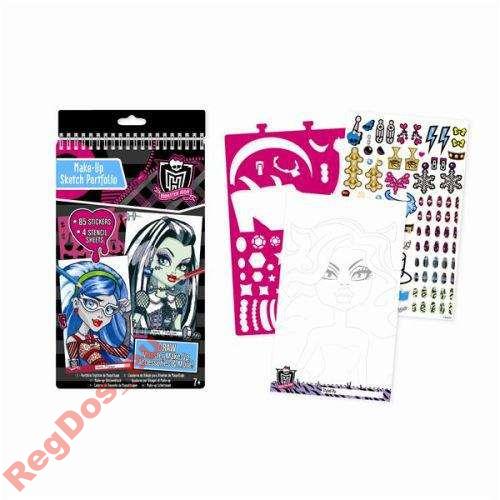 Fashion Angels Monster High Make up Sketchbook
