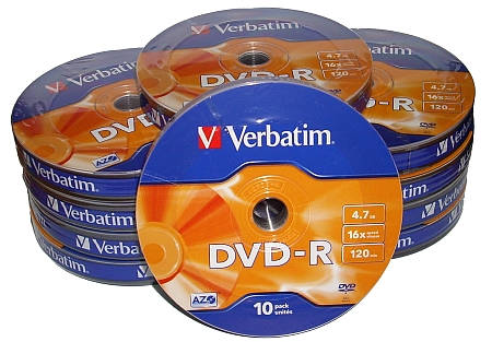 

Płyty Verbatim Dvd-r Azo Szp 10 cena