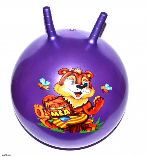 DUŻA PIŁKA SKOCZEK DO SKAKANIA 55CM POMPKA GRATIS Płeć chłopcy dziewczynki