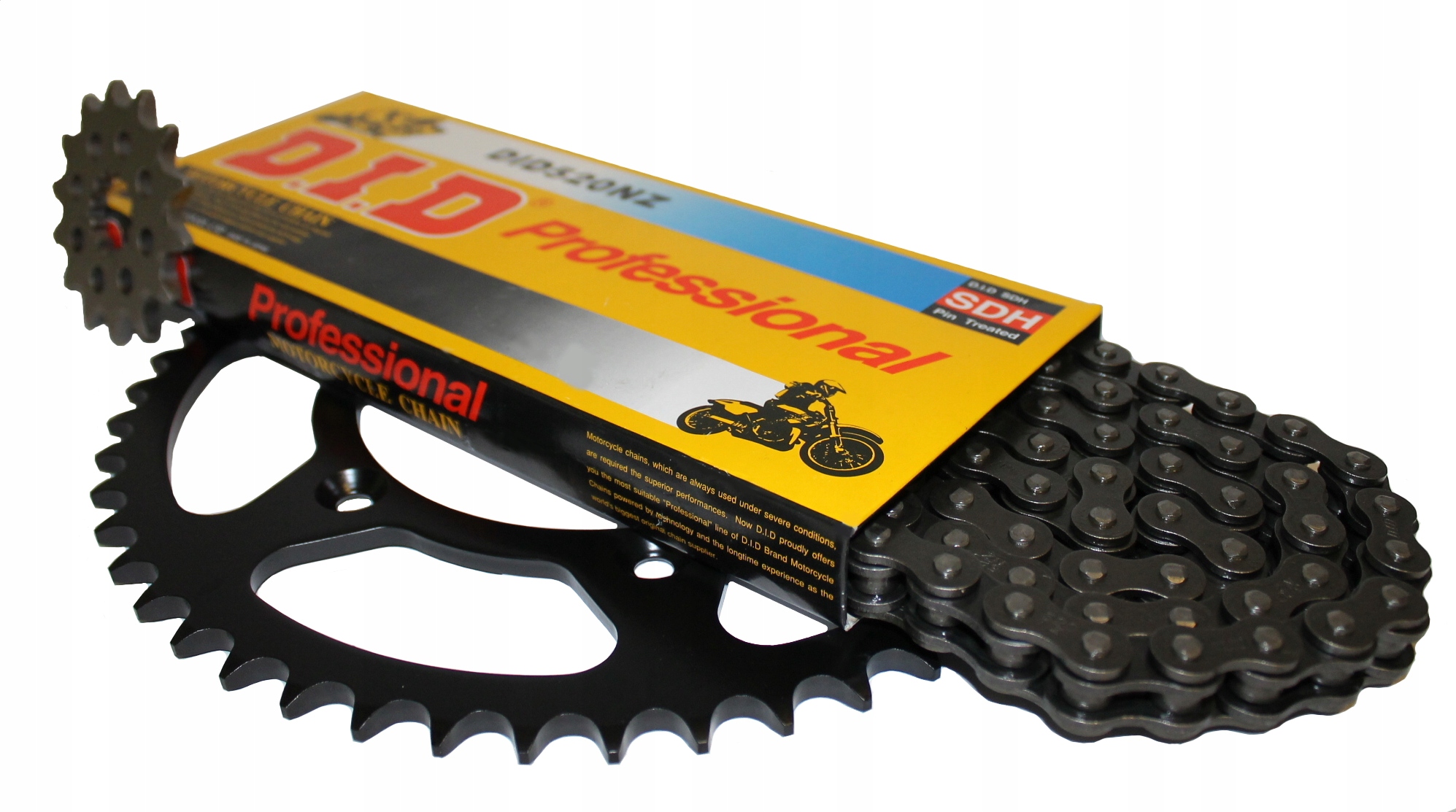 Sada pohonů Yamaha Yz-f 450 2005-06r Ozubení Řetěz DiD