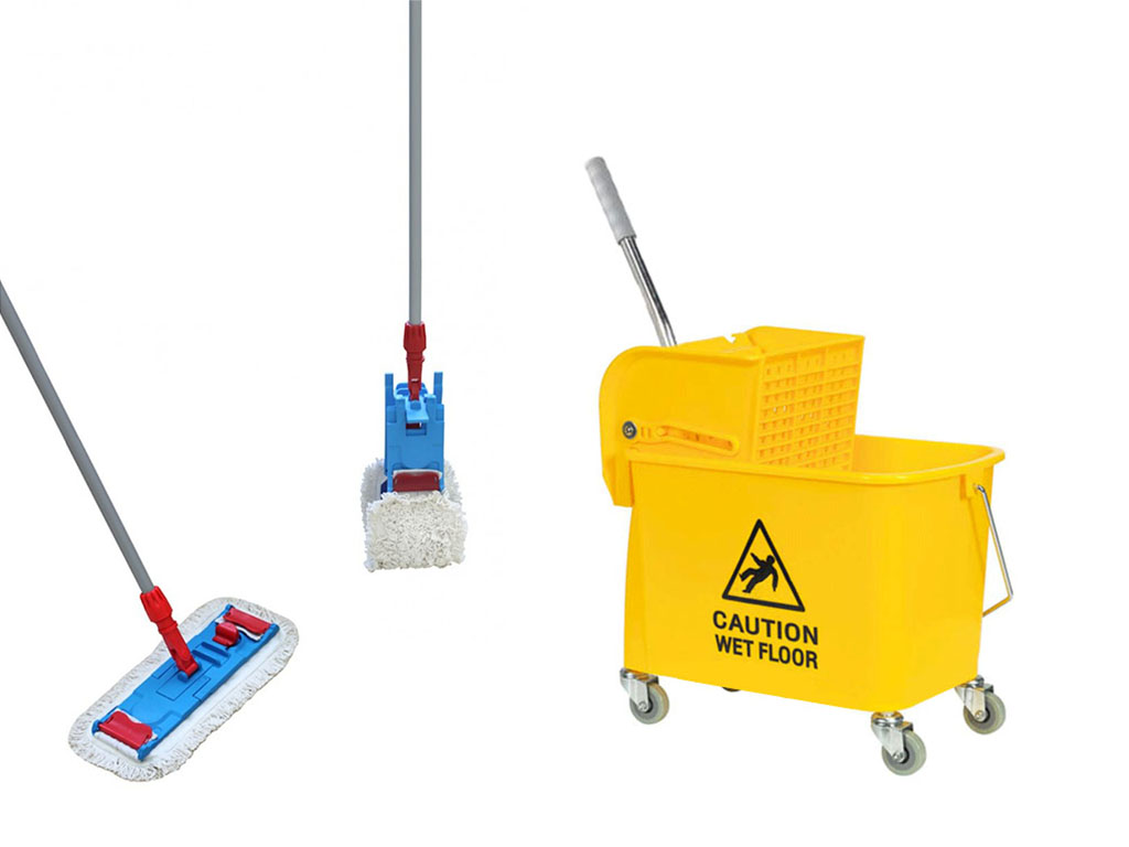 

Zestaw Wózek do sprzątania 20l + Mop Speedy 40CM