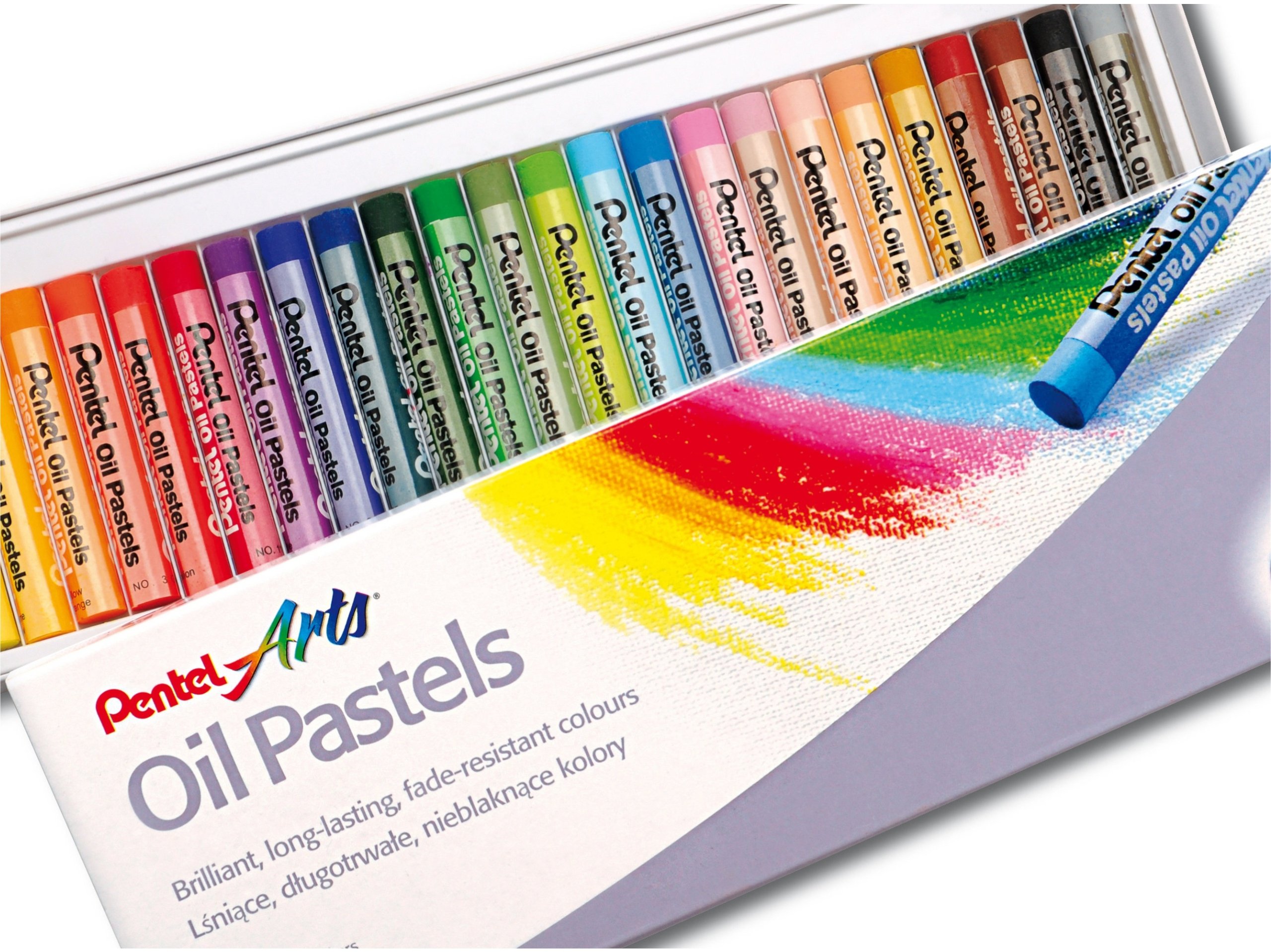 Масляные пастели Pentel Pentel Pentel PHN-25 25 цветов