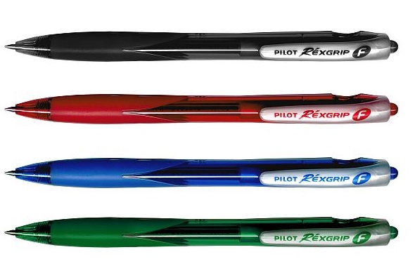 DŁUGOPIS AUTOMATYCZNY PILOT Rexgrip 4 kolory W-wa EAN (GTIN) 4902505326349