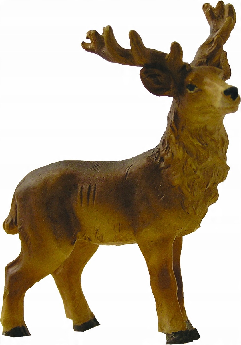

Piękny Jeleń do Szopki- 6,5cm wys/ do figur 6-8cm