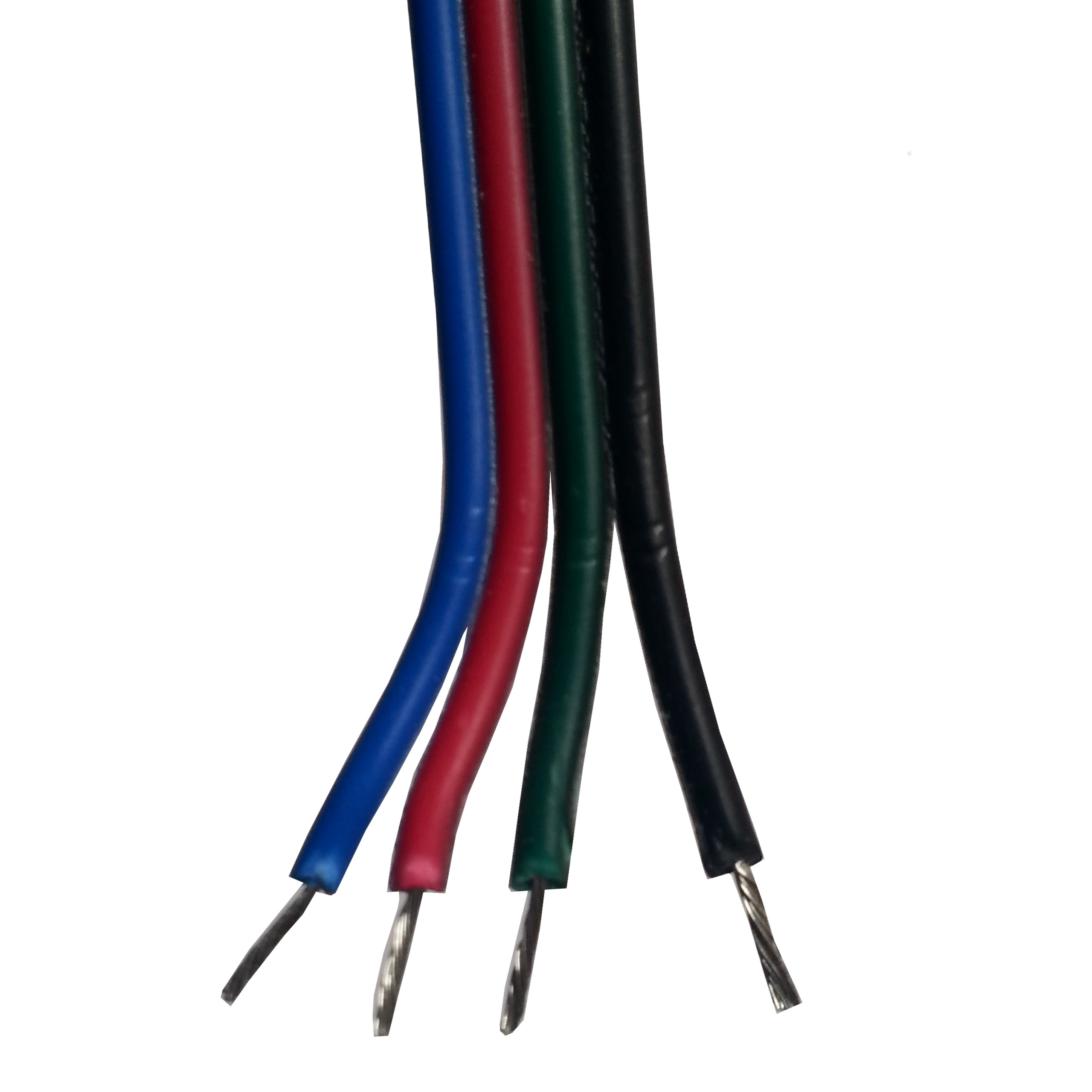 

Przewód 4-ŻYŁOWY Do Taśm Rgb 1 Metr (4X0,25 MM2)