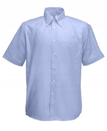 

Men Oxford Short Sleeve Shirt Oxford Blue M