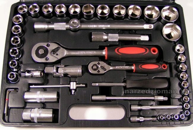 ZESTAW KLUCZY NASADOWYCH KLUCZE NASADOWE 146+ YATO Marka inna